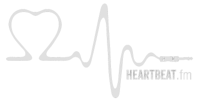 The Heartbeat Logo: a guitar amplification cable shaped as a heart rate EKG line with a heart shape.